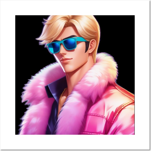 Ken and barbie art shop